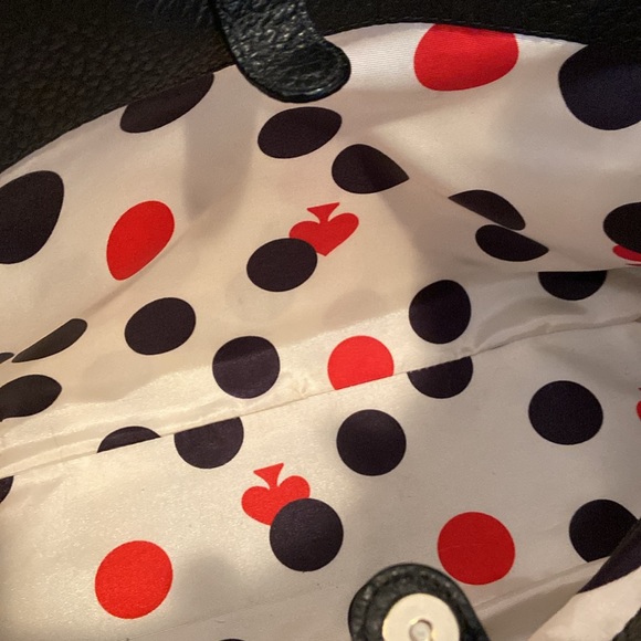 Kate Spade Grove Court Lainey Double Zip Satchel, Black - Picture 9 of 16